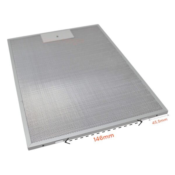 Filtro Campana BOSCH SIEMENS 380 x 265mm 11025757 - Imagen 3