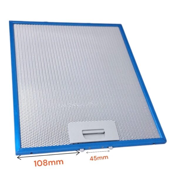 Filtro Campana TEKA DH60 DH2-60 DH1-60 274 x 340 mm. 81484013