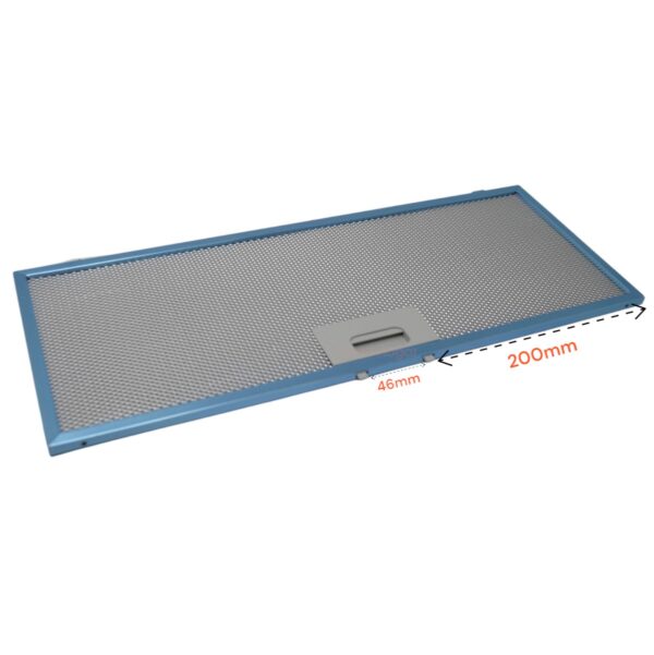 Filtro Metalico Campana WHIRLPOOL 458 x 178 mm. 481248058314